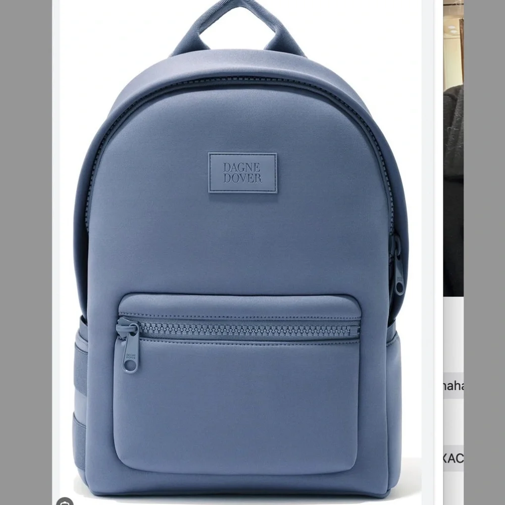 Medium Dagne Dover Backpack Sold out Ash Blue - Picture 1 of 4